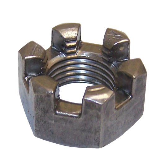 Slotted Nut J0274428 fits 84–06 Jeep YJ, TJ, XJ, MJ, ZJ, WJ