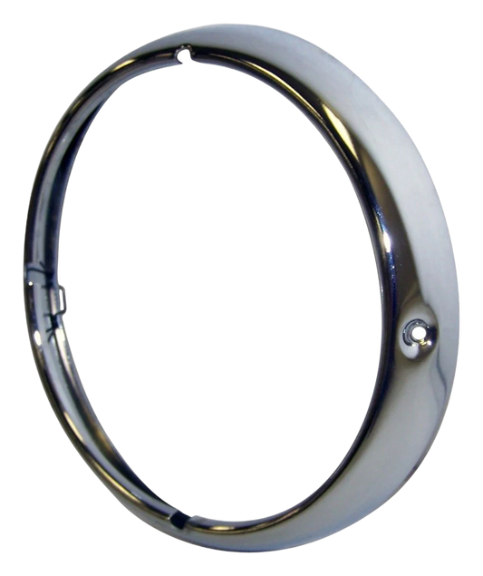 Jeep Headlamp Bezel J0649518 fits 55–71 Jeep CJ3B, CJ5, CJ6
