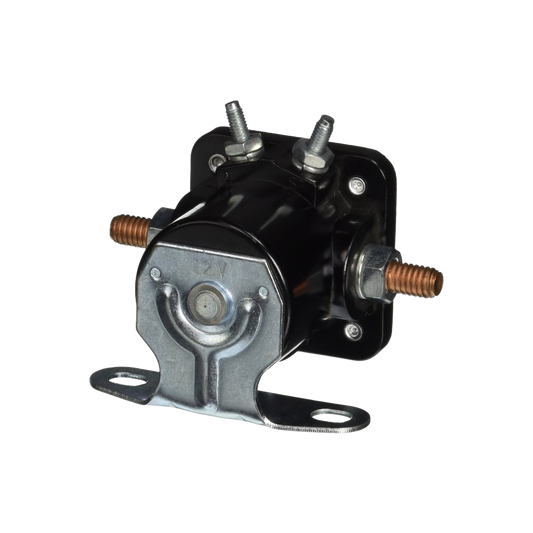 Omix-ADA Starter Solenoid For 1980-87 Jeep CJ Series & Wrangler YJ With 6 Cyl or 8 Cyl Engine & Standard Transmission (4 Terminal) 17230.03