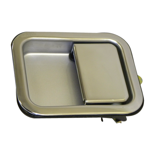 Driver Door Handle (Chrome) 5758173 11812.03  fits 81–06 Jeep CJ7, CJ8, Wrangler YJ, TJ