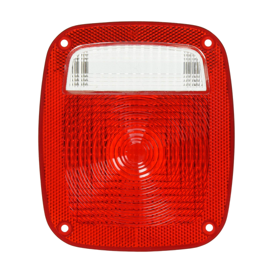 76-06 Jeep TJ YJ CJ Replacement Tail Light Lens 8129642 5457724 12404.01