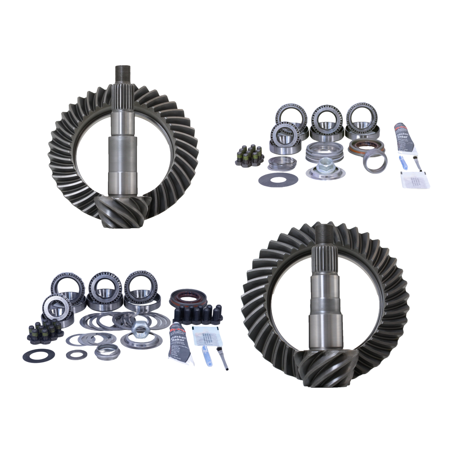 Jeep YJ/XJ 1987-96 Dana 44 Rear 4.10-5.13 Ratio Timken Bearing Gear Package Revolution Gear