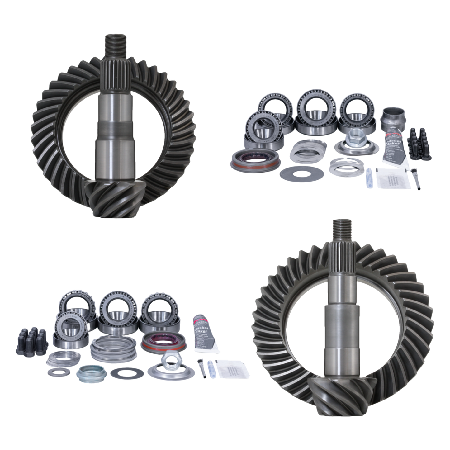 Jeep Wrangler JK Non-Rubicon 4.10-5.38 Ratio Koyo Bearing Gear Package Revolution Gear