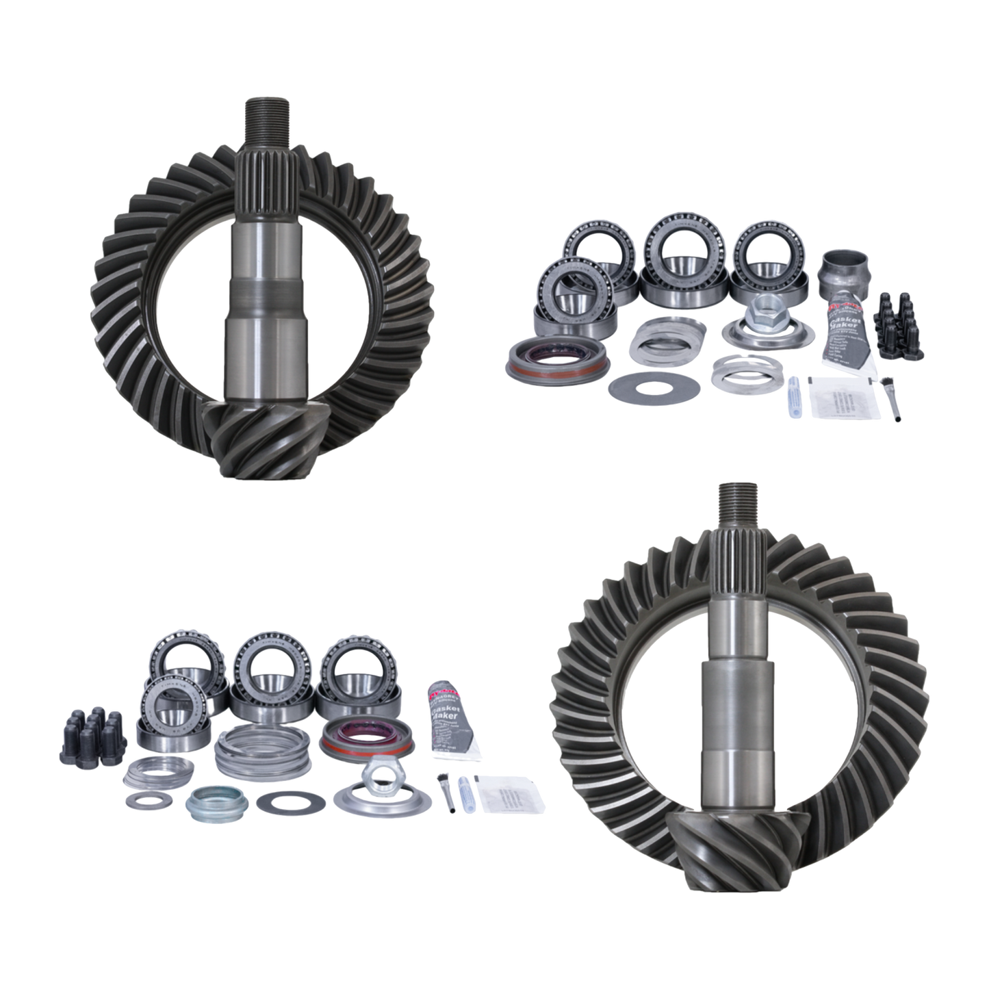 Jeep Wrangler JK Non-Rubicon 4.10-5.38 Ratio Timken Bearing Gear Package Revolution Gear