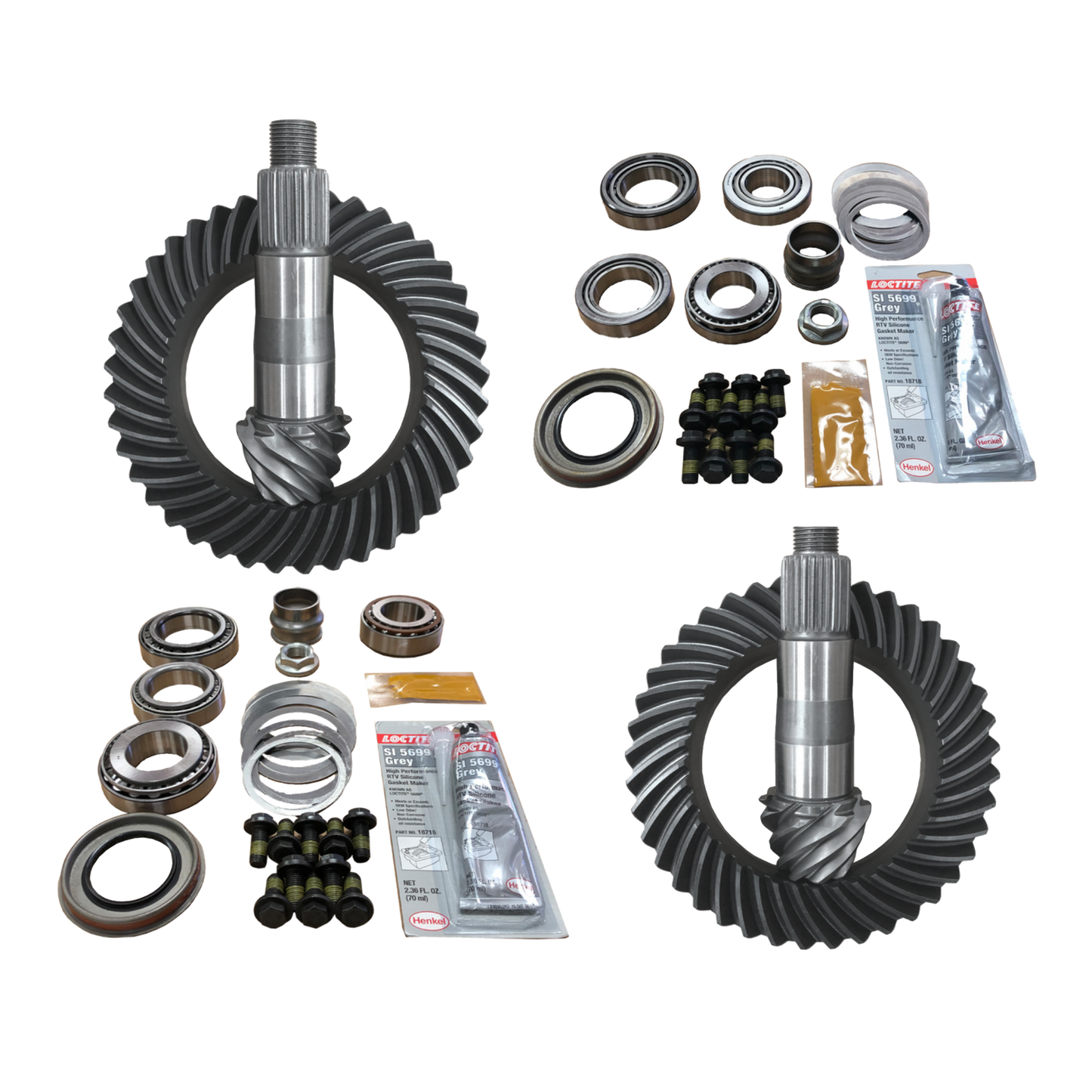 Jeep Wrangler JL Rubicon and Gladiator Dana 44 4.56-5.38 Ratio Gear Package Revolution Gear
