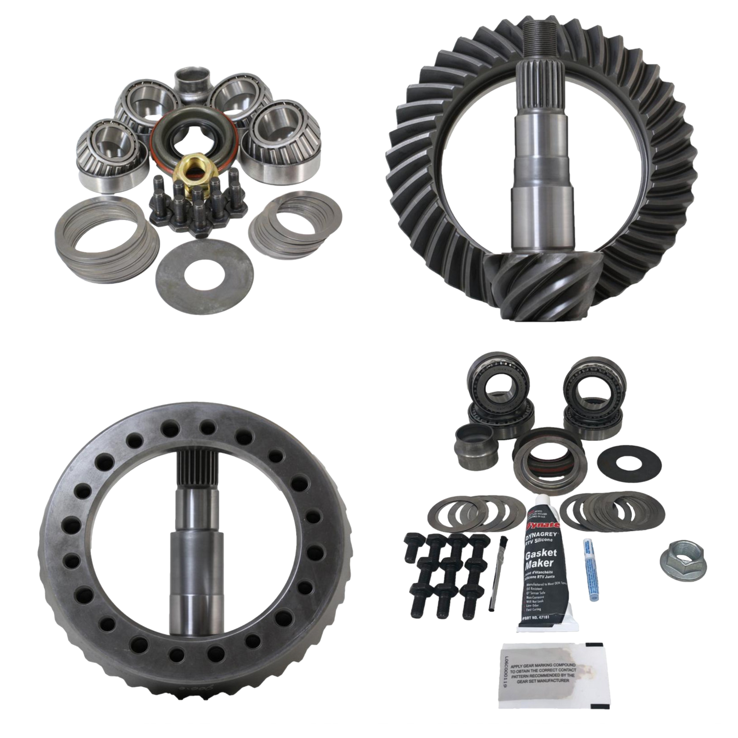 Jeep YJ/XJ 1984-96 Dana 35 Rear 4.10-5.13 Ratio Timken Bearing Gear Package Revolution Gear