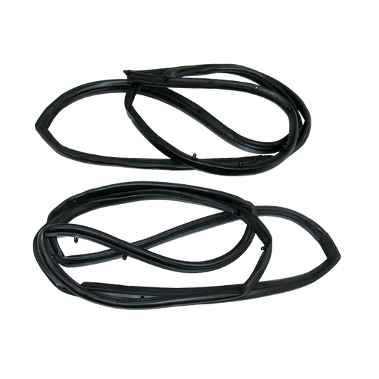 Full Hard Door Seal Kit (Driver Side & Passenger Side) KD3006 fits 76-95 Jeep CJ & YJ