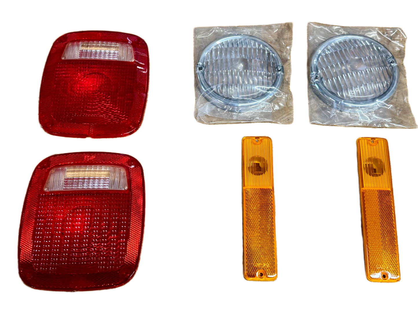 Lamp/Lens Restoration Kit fits 82-86 Jeep CJ5, CJ7, CJ8 (6 Piece)
