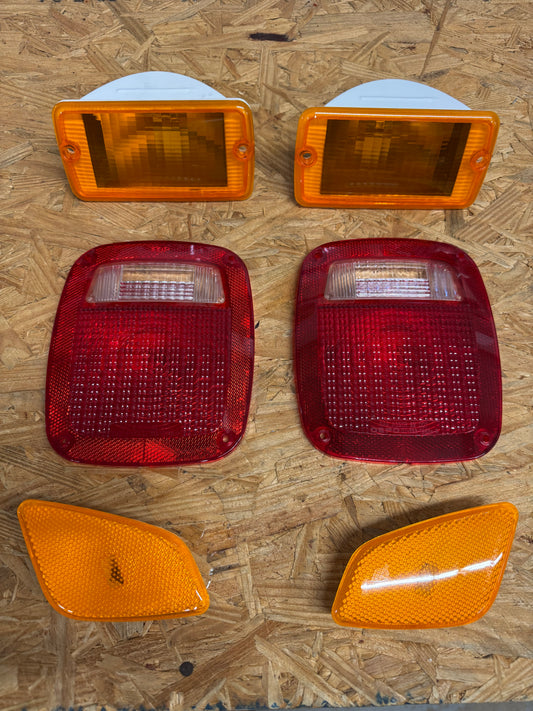 Light/Lamp Lens Restoration Kit for 97-06 Jeep Wrangler TJ (6 Piece)