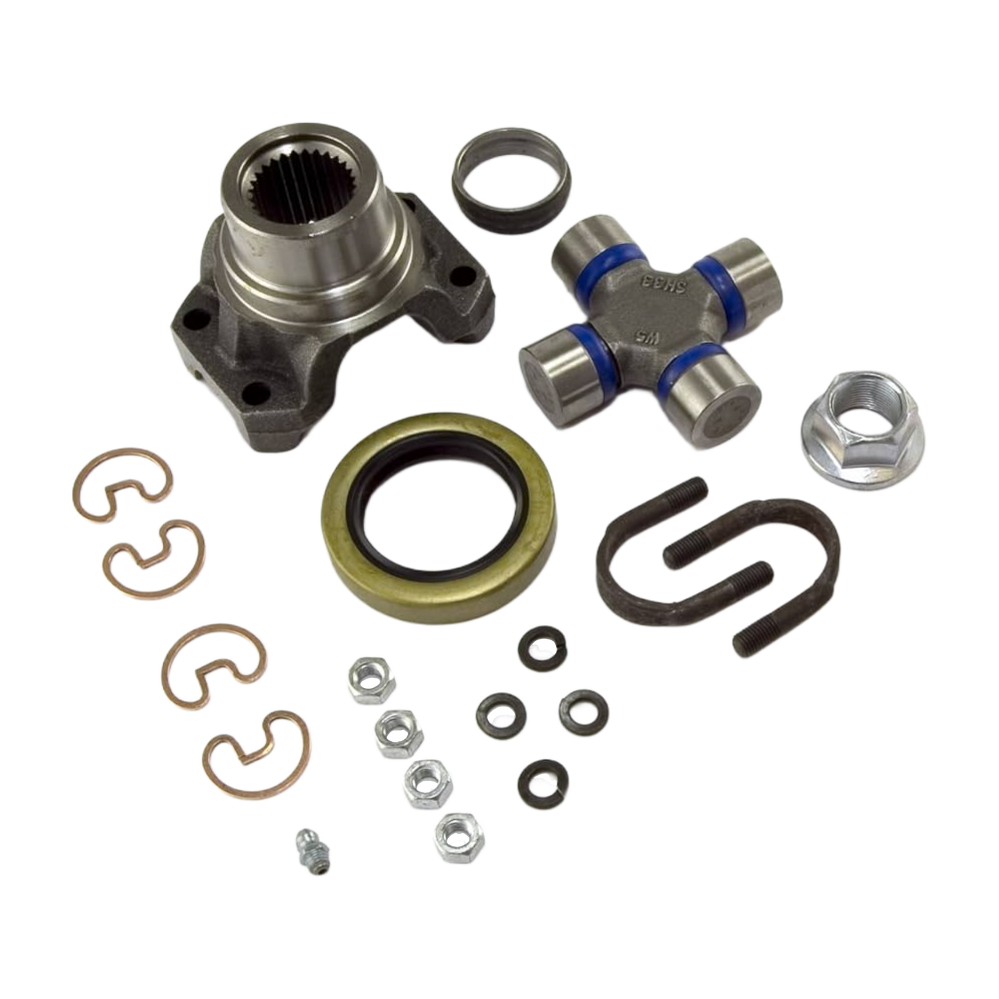 Yoke Kit, U-Bolt Style 16580.26 CJ5 / CJ7 / CJ8 (1976–1986) AMC 20
