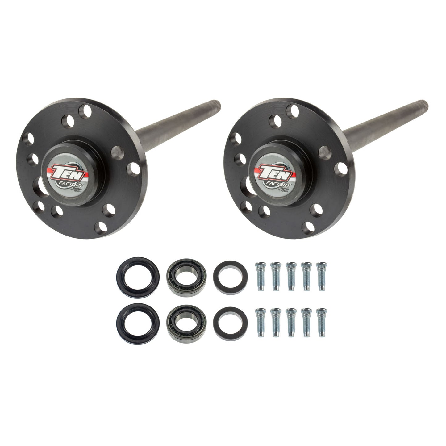 Ten Factory MG22136 33 Spline Rear Axle Kit for 97-06 Jeep Cherokee XJ, Wrangler TJ & Unlimited with Dana 44