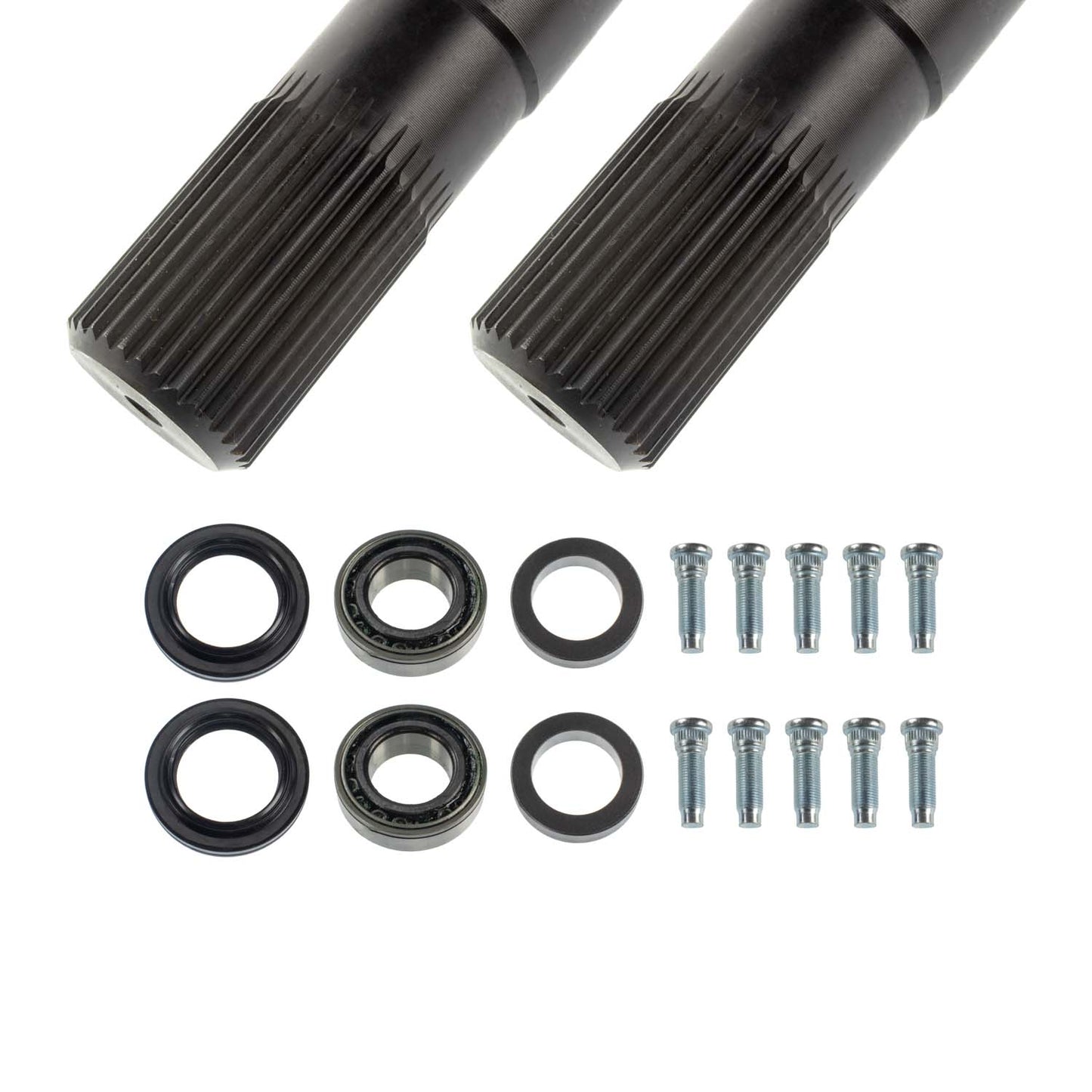 Ten Factory MG22136 33 Spline Rear Axle Kit for 97-06 Jeep Cherokee XJ, Wrangler TJ & Unlimited with Dana 44