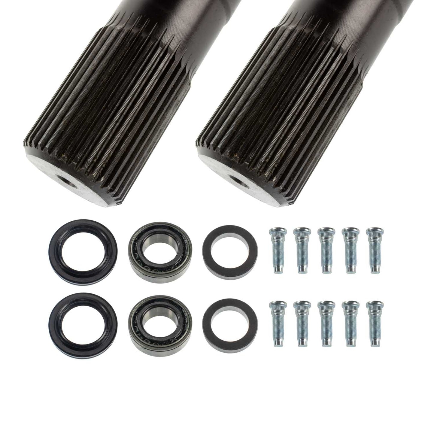 Ten Factory MG22137 35 Spline Rear Axle Kit for 97-06 Jeep Cherokee XJ, Wrangler TJ & Unlimited with Dana 44