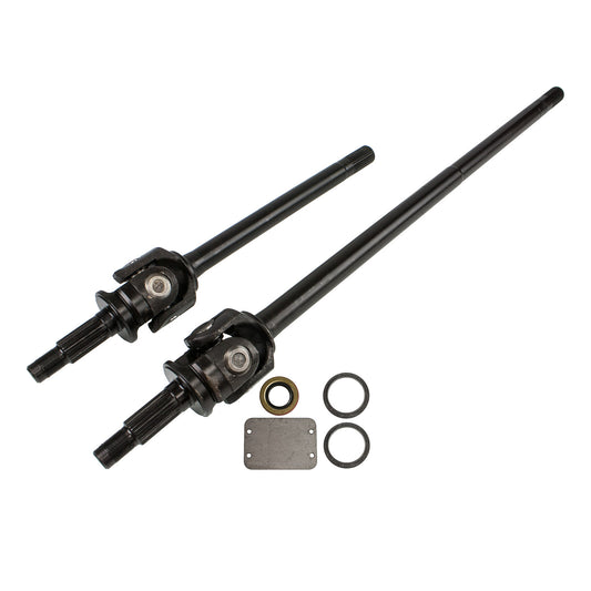 Ten Factory MG22145 Front 27 Spline (Disconnect Eliminator) Chromoly Axle Kit for 87-95 Jeep Wrangler YJ and 84-92 Cherokee XJ with Dana 30 Axle