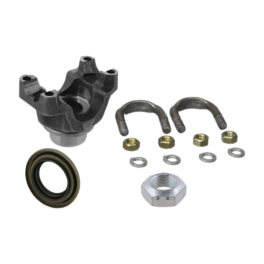 PINION YOKE U BOLT STYLE KIT - COMPATIBLE WITH JEEP TJ YJ XJ CJ DANA 30 35 44 1310 SERIES