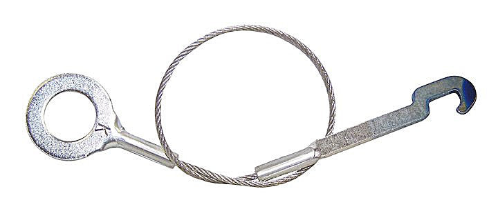 Automatic Brake Adjuster Cable Fits 1978-1986 Jeep CJ5 CJ7 CJ8 1984-1989 Cherokee XJ 1987-1989 Wrangler YJ 1987-1992 Comanche MJ 10 Inch Drums | PORC Off Road Products | Replaces 3201027