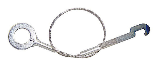 Automatic Brake Adjuster Cable Fits 1978-1986 Jeep CJ5 CJ7 CJ8 1984-1989 Cherokee XJ 1987-1989 Wrangler YJ 1987-1992 Comanche MJ 10 Inch Drums | PORC Off Road Products | Replaces 3201027