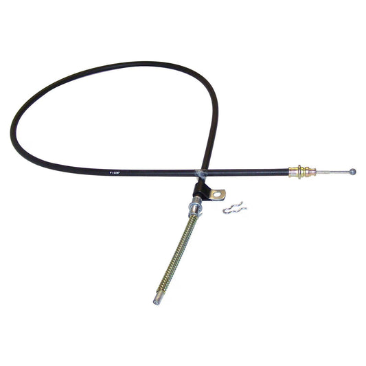 Rear Right Parking Brake Cable 60.5 Inch Fits 1978-1980 Jeep CJ5 CJ7 with 10 Inch Brakes | PORC Off Road Products | Replaces 3233904, 16730.08