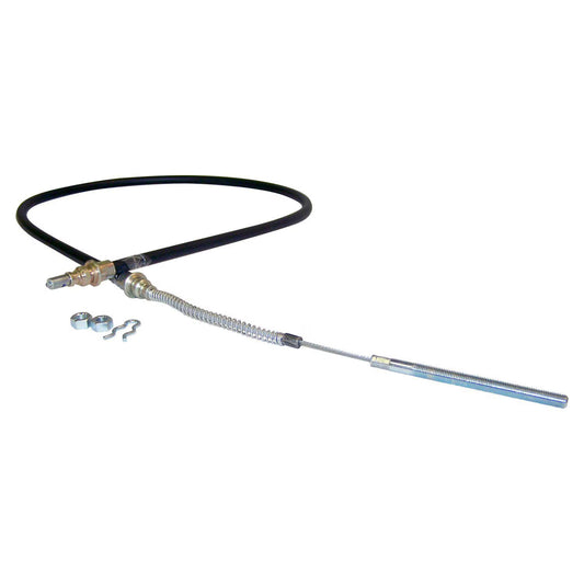 Front Parking Brake Cable 51.875 Inch Lever to Equalizer Fits 1976-1983 Jeep CJ5 | PORC Off Road Products | Replaces 5355287, 16730.10
