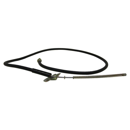 Rear Right Parking Brake Cable 62 Inch Fits 1976-1978 Jeep CJ5 CJ7 with 11 Inch Brakes | PORC Off Road Products | Replaces 5355324, 16730.06