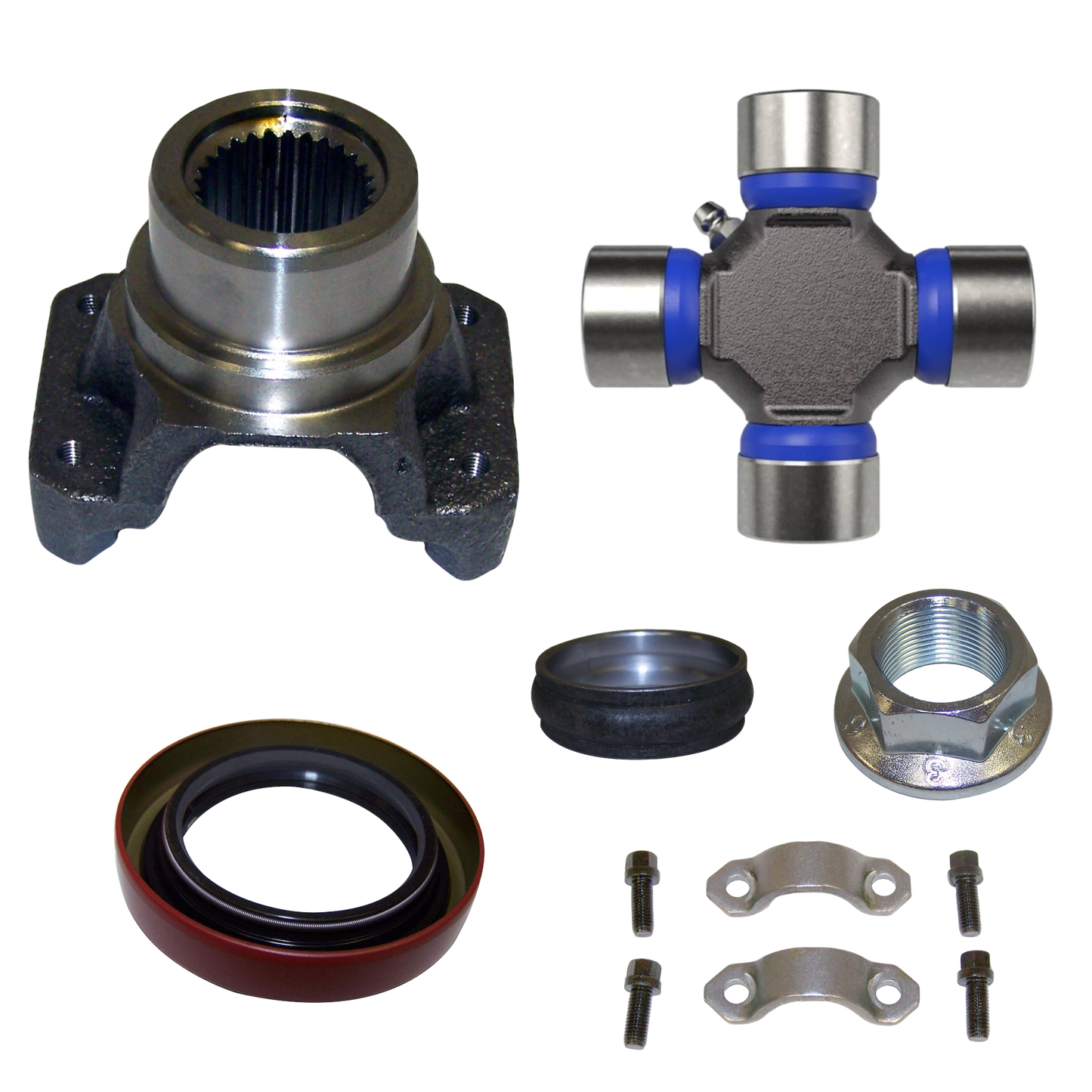 Rear AMC Model 20 Pinion Yoke Kit w/ 1310 U-Joint | Jeep CJ5 CJ7 CJ8 SJ