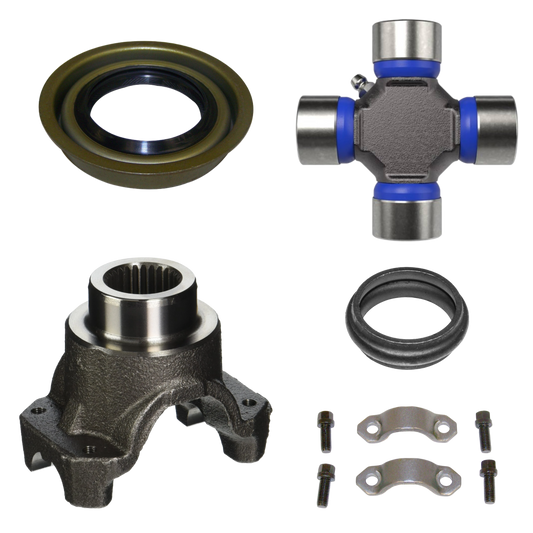 Rear Chrysler 8.25 Pinion Yoke Kit w/ 1310 U-Joint | 3" | 97-01 Cherokee XJ