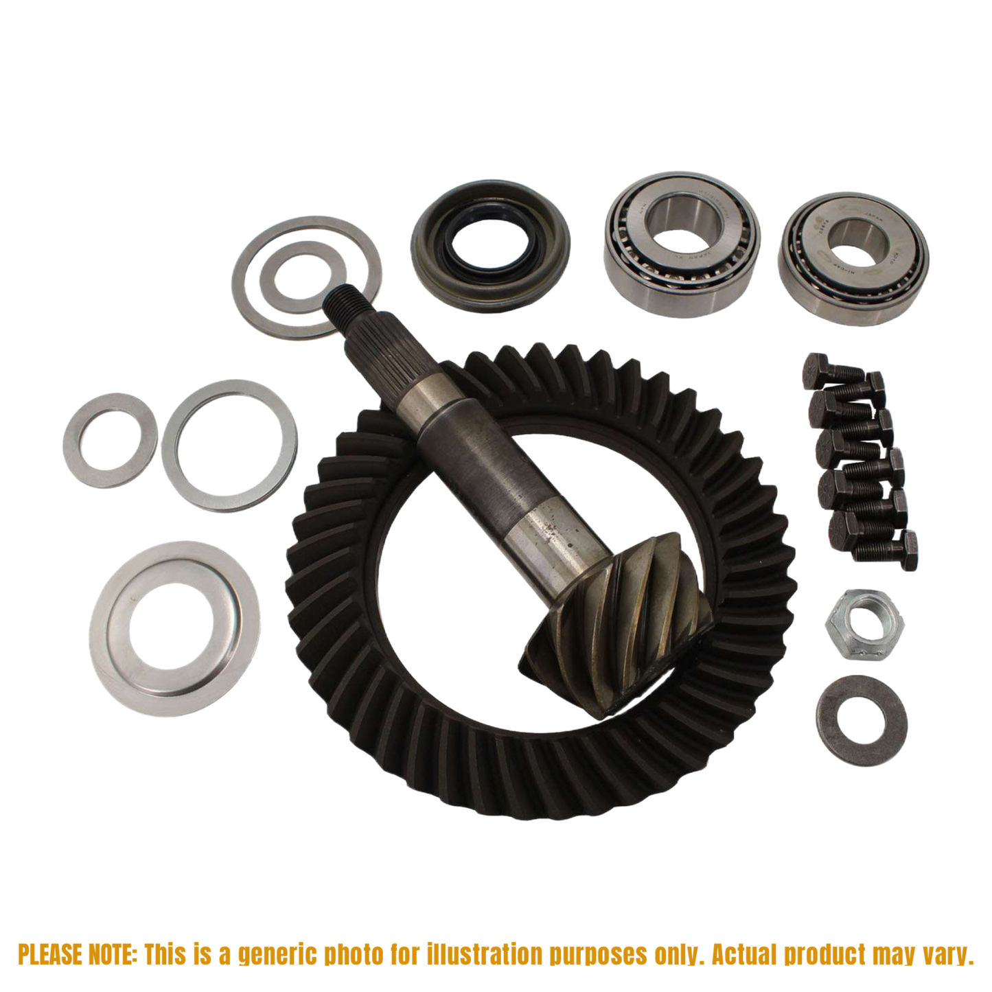 Dana 44 3.73 Ratio HD Ring & Pinion with Master Install