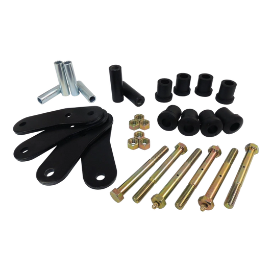Heavy Duty Shackle Kit for 87-95 Jeep Wrangler YJ | RT21049 | PORC