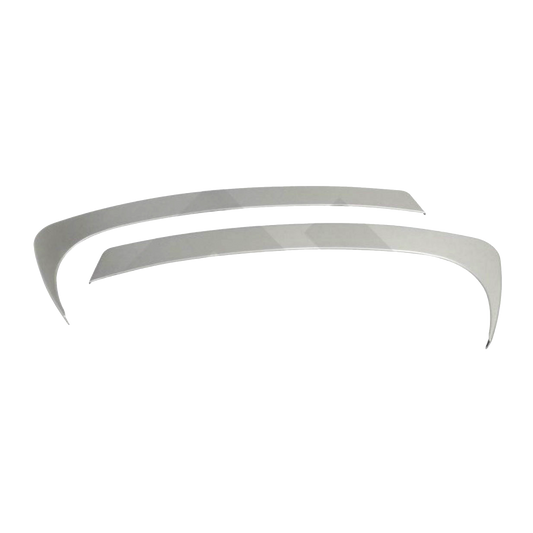 07-10 Jeep JK Center Dash Accents (Brushed Silver) RT27019