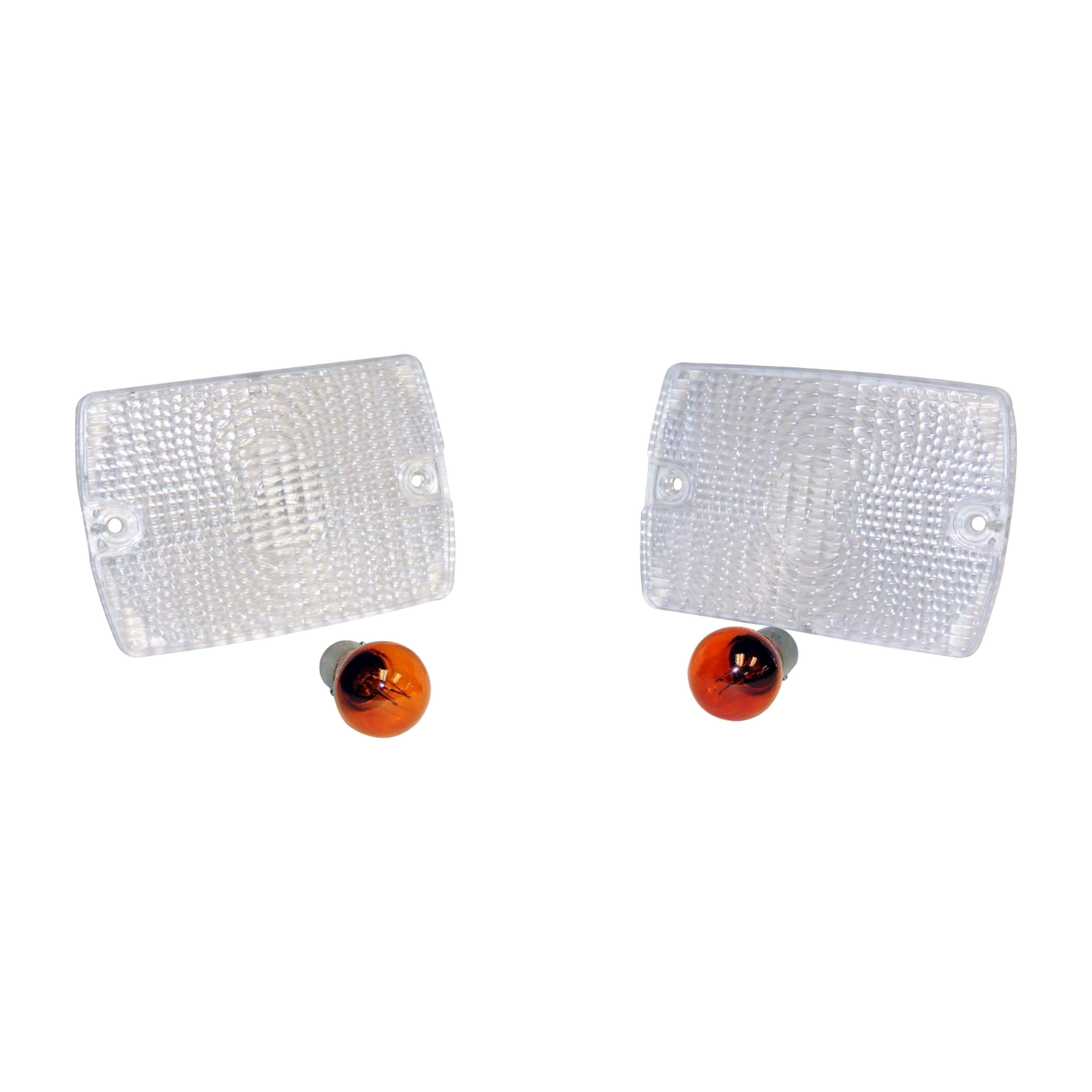 87-93 Jeep YJ Wrangler RT Off-Road Clear Parking Lamp Kit RT28012