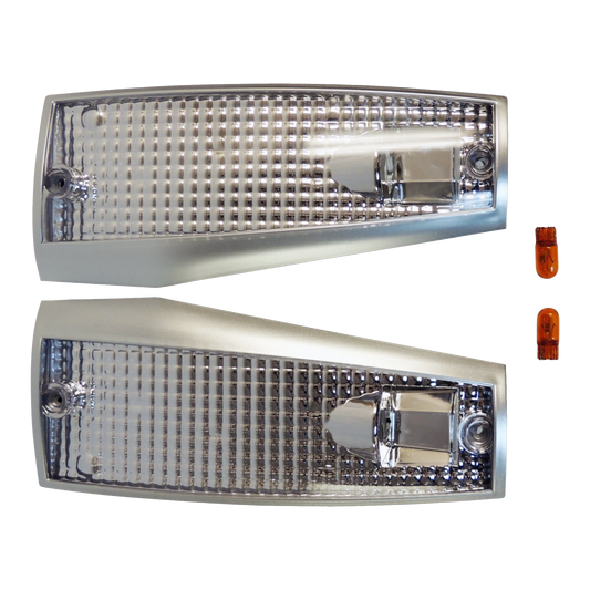84-96 Jeep XJ & MJ Clear Side Marker Light Kit RT28027