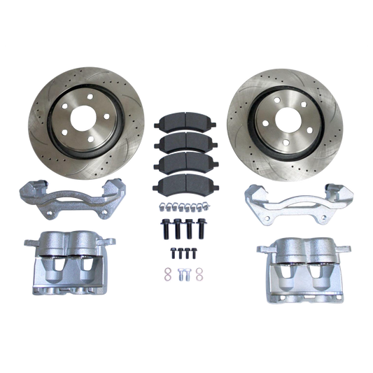 07-18 Jeep JK Wrangler Big Brake Kit (Front-Drilled and Slotted) RT31047