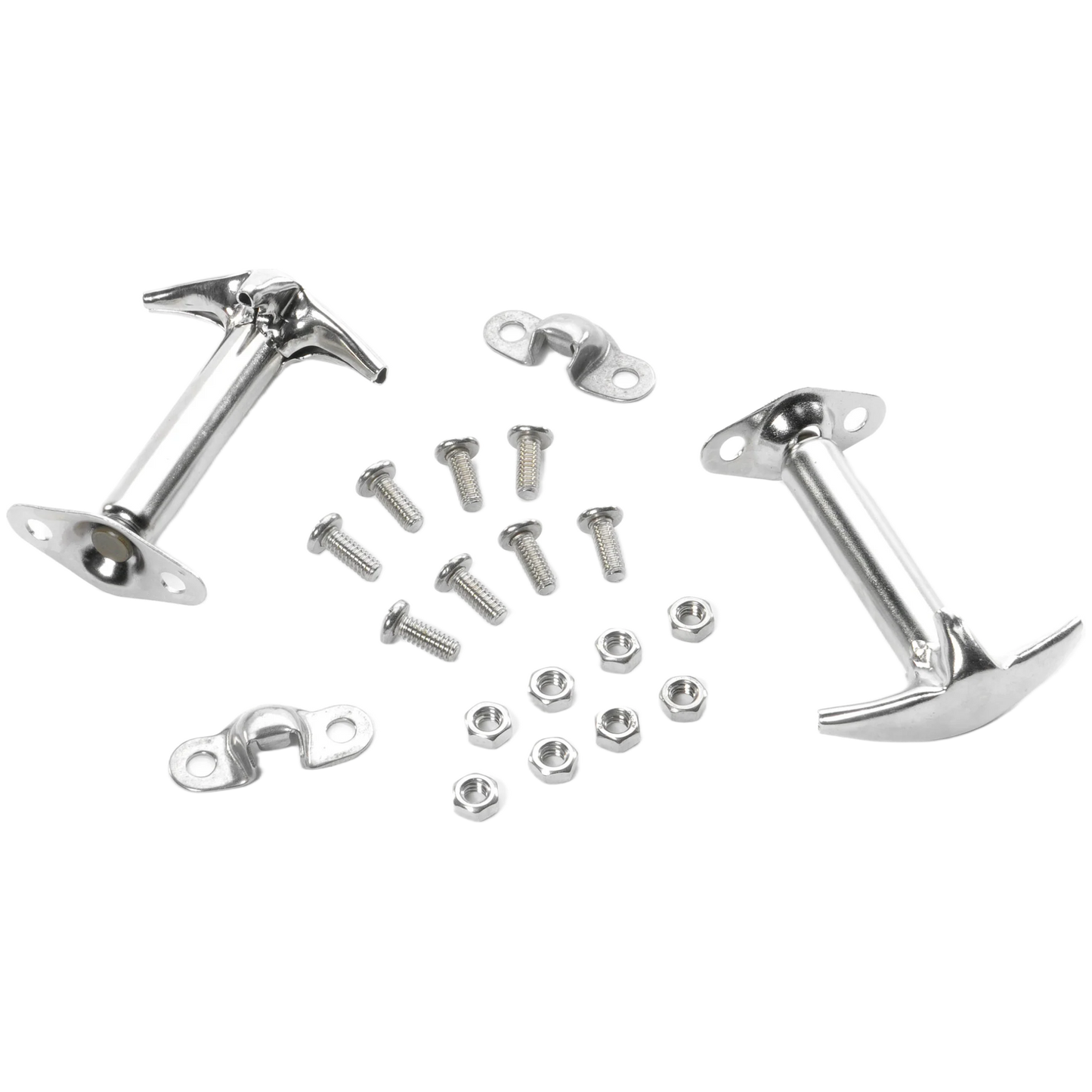 Hood Catch Kit (Stainless-Set of 2) RT34011 11116.01 fits 55–95 Jeep CJ5, CJ6, CJ7, CJ8, YJ