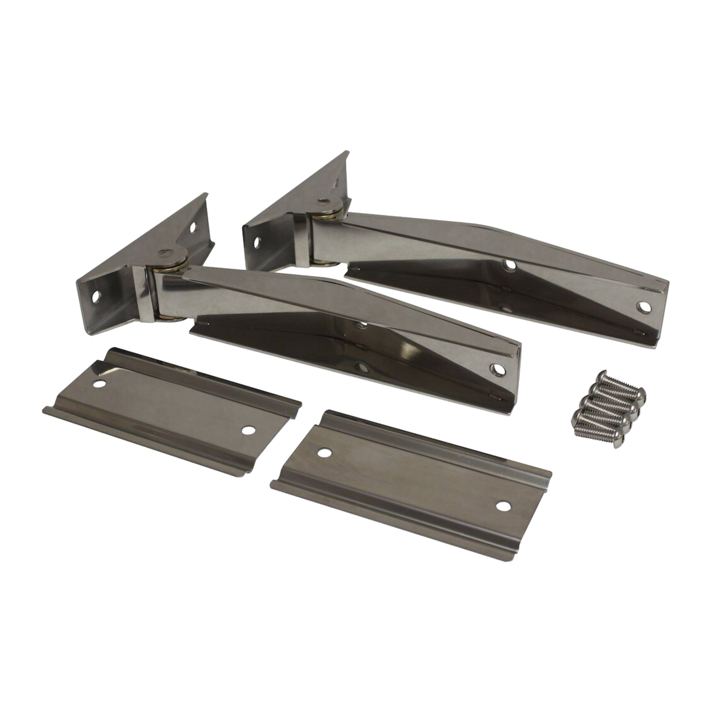 97-06 Jeep TJ Wrangler Stainless Steel Tailgate Hinge Kit 488459 11114.03