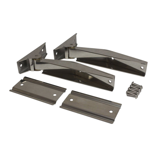 97-06 Jeep TJ Wrangler Stainless Steel Tailgate Hinge Kit 488459 11114.03