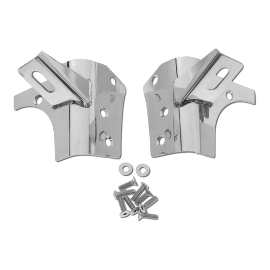 97-06 Jeep TJ Wrangler Windshield Light Bracket Kit (Stainless) RT34067