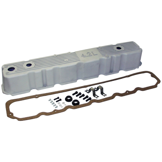 Aluminum Valve Cover Kit RT35004 fits 81–86 Jeep CJ5, CJ7, CJ8, SJ, J-Series