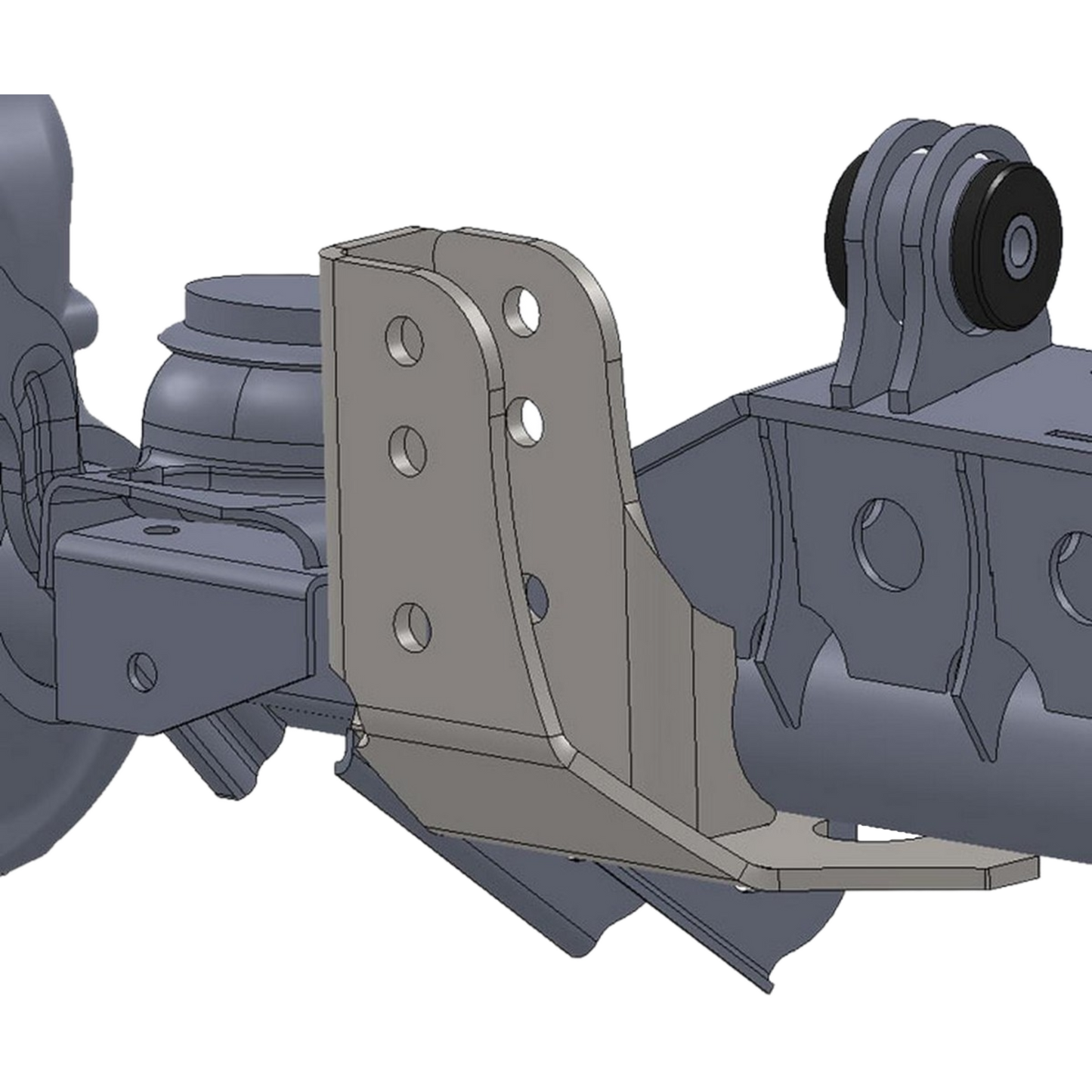 Artec Raised Tracbar Bracket TJ Front Axle TJ3013