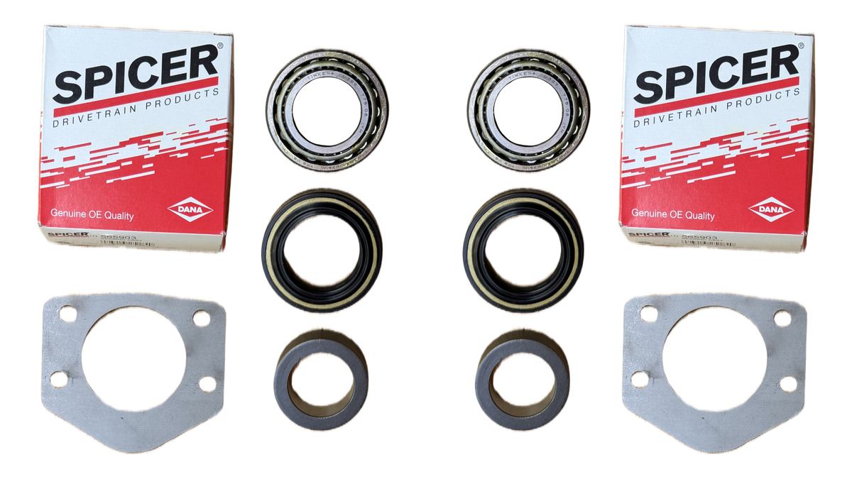 Rear Axle Bearing & Seal Kit for 03-06 Jeep Wrangler TJ D44 w/Disc Brakes