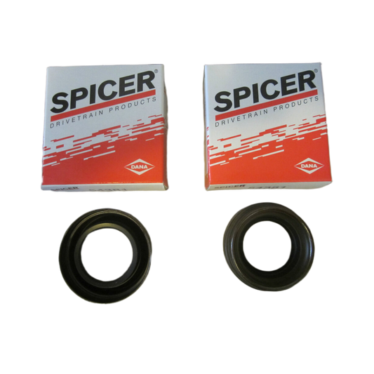 Two Spicer Front Inner Axle Seals for 03-17 Jeep TJ/JK Wrangler Rubicon Dana 44