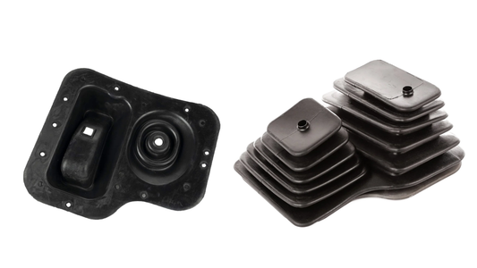 Transmission Shifter Boot Kit Fits 1987-1995 Jeep Wrangler YJ | Upper & Lower Boots Replaces 53004539, 53005554, 18886.97, 18886.99