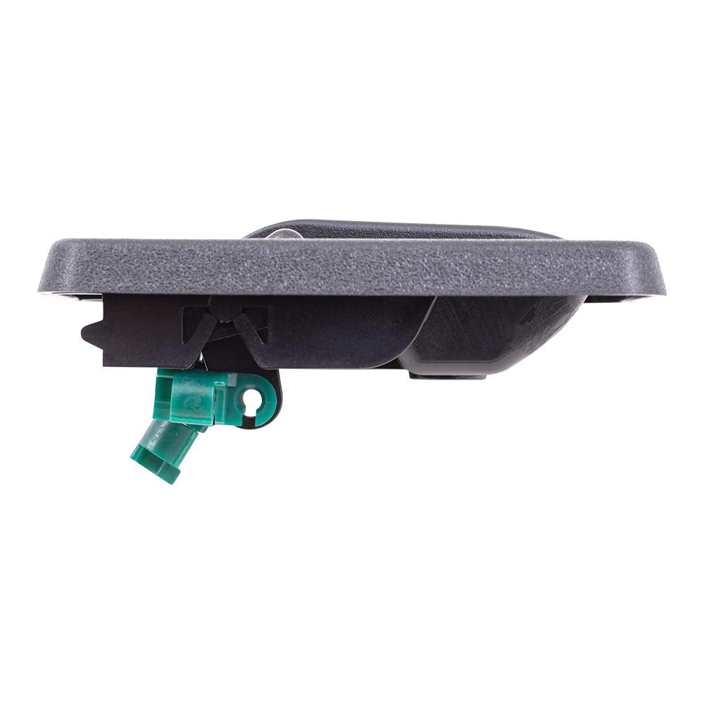 Driver and Passenger Inside Inner Textured Door Handles Compatible with Wrangler 55176477AB 55176476AB