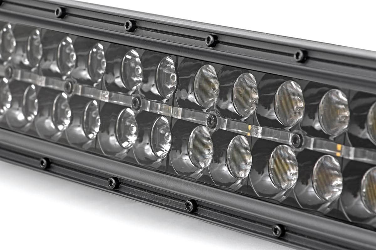 20 Inch Black Series LED Light Bar | Dual Row | Cool White DRL 70920BD