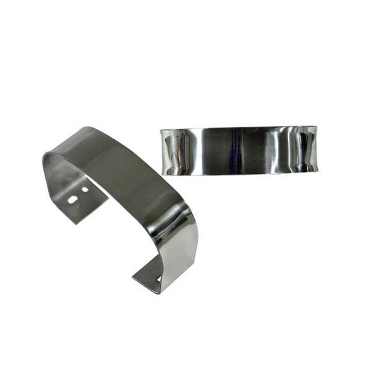 Jeep CJ5 CJ7 CJ8 YJ Wrangler Stainless Bumperettes 11108.01