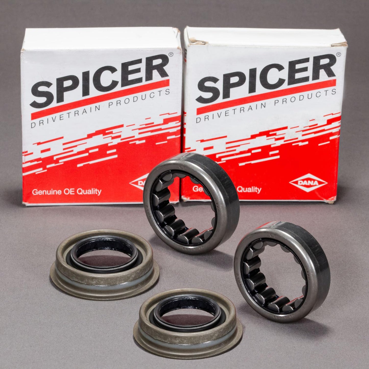 WHEEL BEARING AND SEAL COMPLETE KIT - COMPATIBLE WITH JEEP 90+ YJ TJ XJ DANA 35 REAR AXLE
