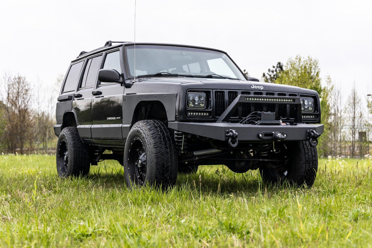 8 Inch Black Series LED Light Bar | Single Row | Pair 70728BL