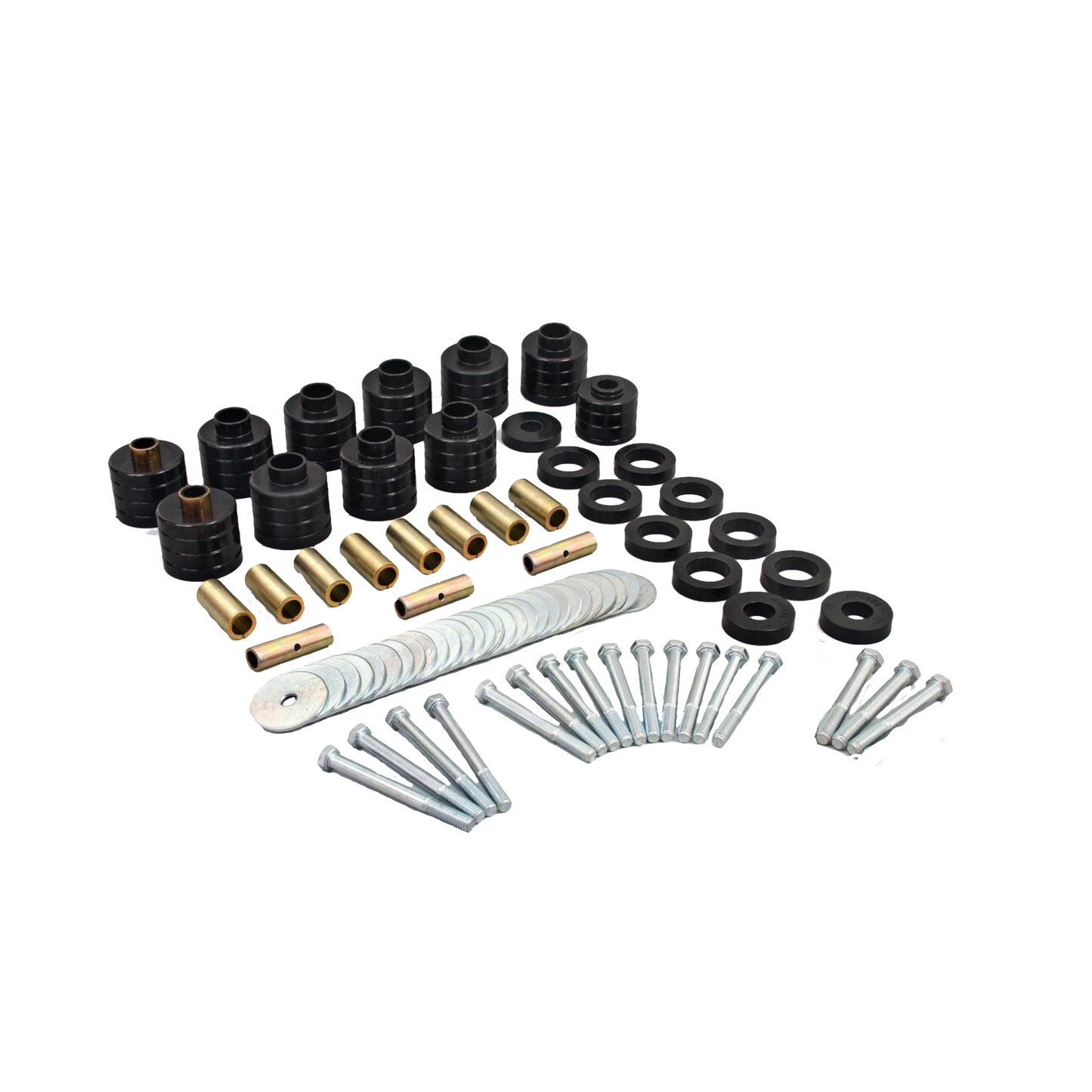 Daystar KJ04503BK 1" Polyurethane Body Mount Lift Kit for 76-79 Jeep CJ5 & CJ7