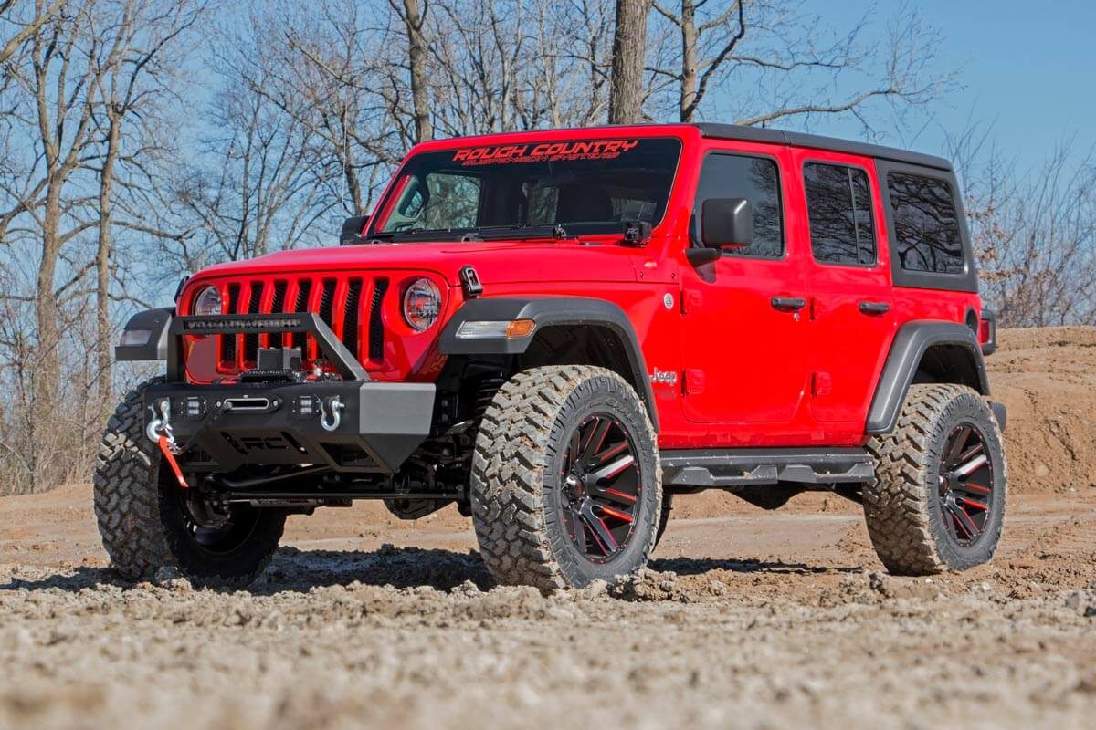 3.5 Inch Lift Kit | C/A Drop | Stage 1 | V2 | Jeep Wrangler Unlimited (24-25)