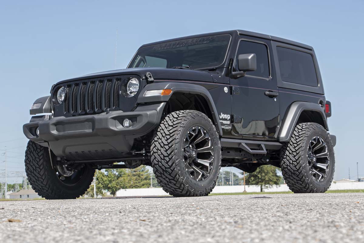 Contoured Drop Steps | 2 Door | Jeep Wrangler JL 4WD (2018-2025)