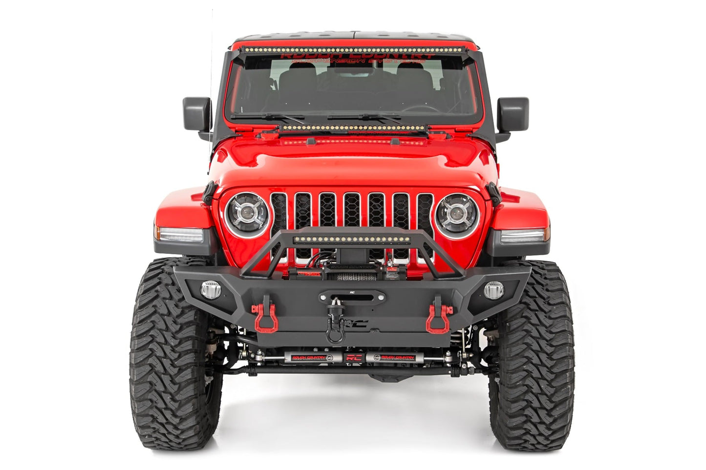 9 Inch LED Headlights Fits 2018–2026 Jeep Wrangler JL & Gladiator | Rough Country| DOT Approved Projection Headlights | RCH1500